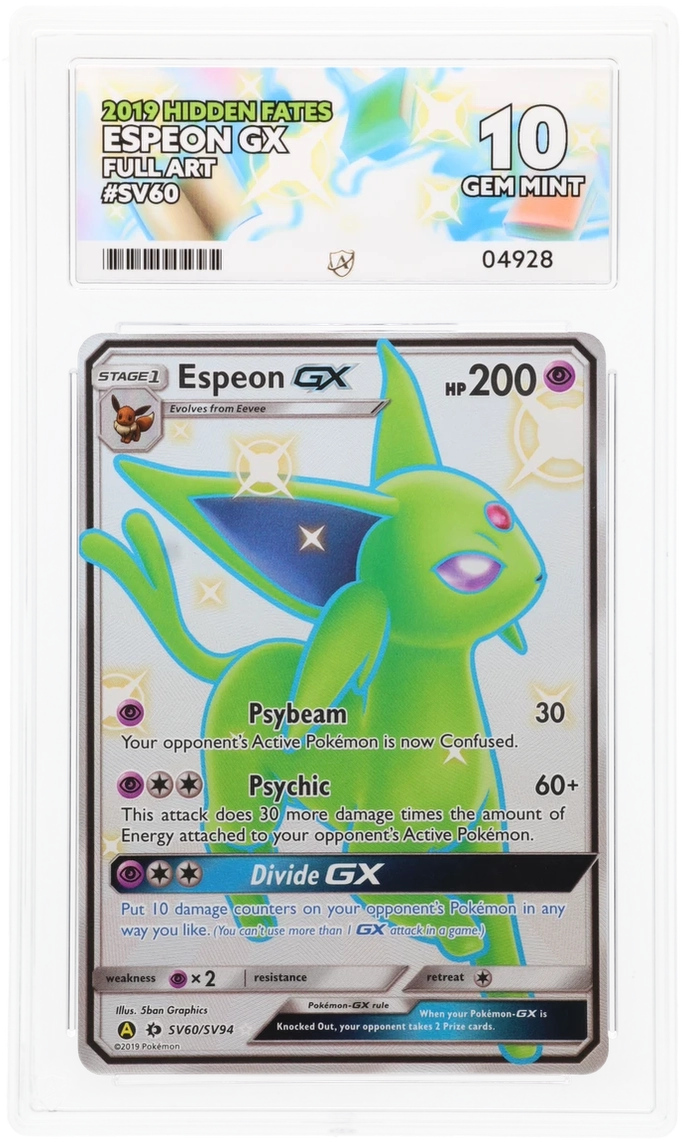 pokemon card espeon gx ACE 10 - Espeon GX - SV60/SV94 - Hidden Fates