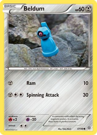 Beldum 47/98 - XY Ancient Origins Reverse Holofoil