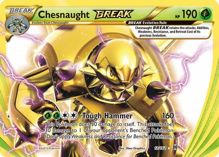 Chesnaught BREAK 12/162 - XY BREAKthrough Holofoil