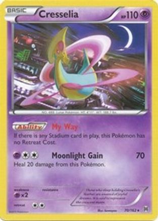 Cresselia 70/162 - XY BREAKthrough Reverse Holofoil