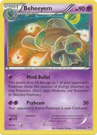 Beheeyem 74/162 - XY BREAKthrough Reverse Holofoil