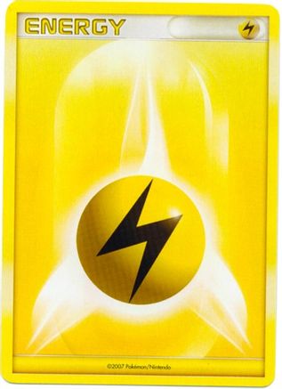 Lightning Energy (2007-2008 League Promo) - League & Championship Cards Holofoil