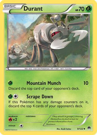 Durant 9/122 - XY BREAKpoint