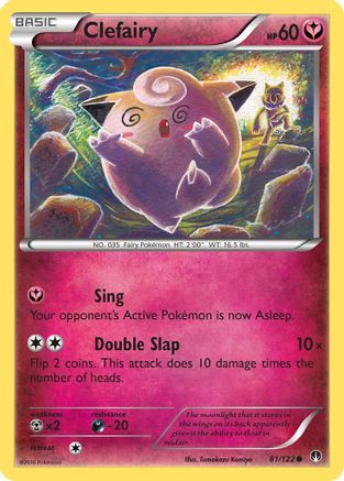 Clefairy 81/122 - XY BREAKpoint