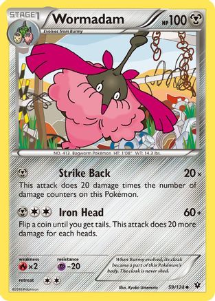 Wormadam (59) 59/124 - XY Fates Collide