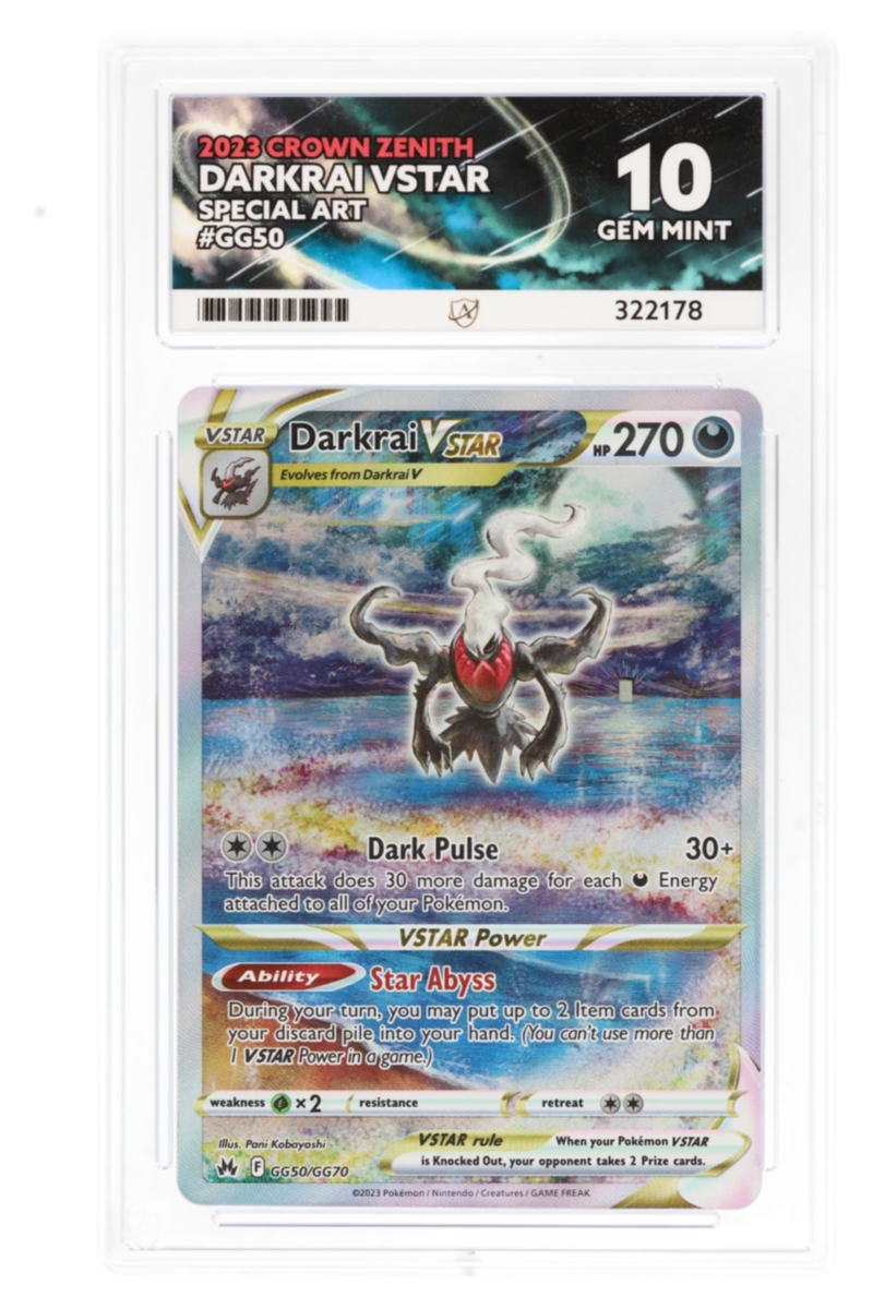 Darkrai VSTAR GG50/GG70 - ACE 10 - Crown Zenith