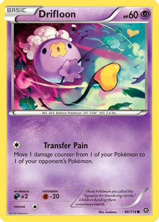 Drifloon 46/114 - XY Steam Siege