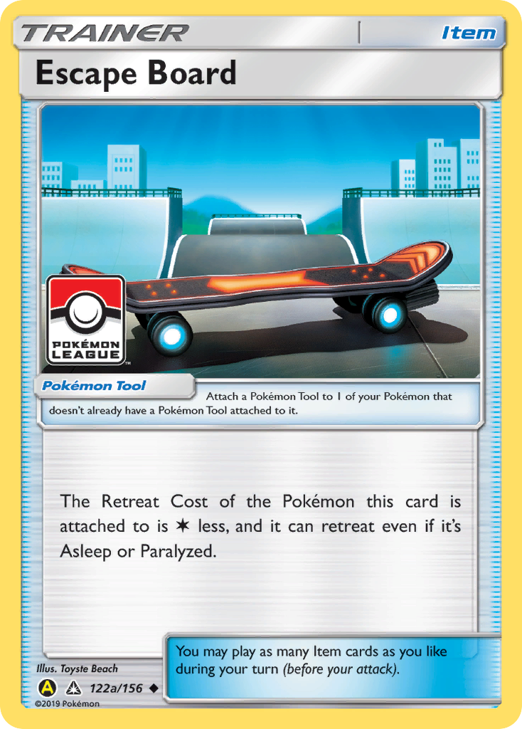 Escape Board 122a/156 - Ultra Prism Reverse Holofoil