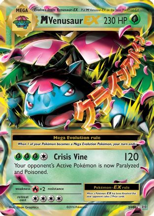 M Venusaur-EX 2/108 - Evolutions Holofoil