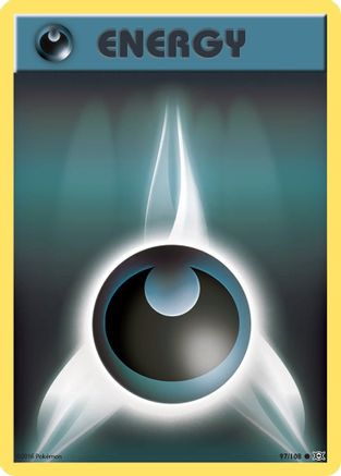 Darkness Energy 97/108 - XY  Evolutions Reverse Holofoil