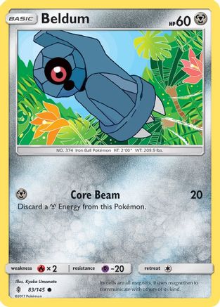 Beldum 83/145 - SM Guardians Rising