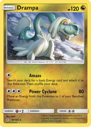 Drampa 97/145 - SM Guardians Rising Reverse Holofoil