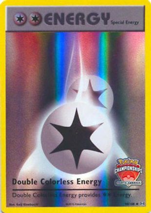 Double Colorless Energy - 90/108 (North America Championships) 90 - League & Championship Cards Holofoil