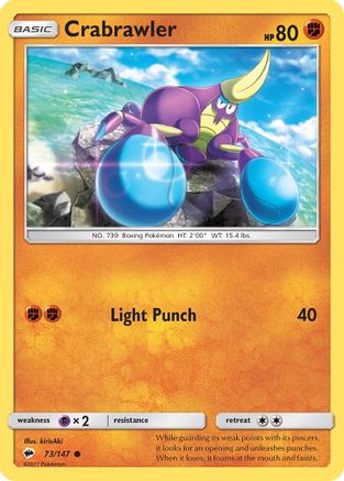 Crabrawler 73/147 - SM Burning Shadows