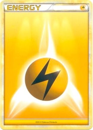 Lightning Energy (2010 Unnumbered HGSS Style Non-Holo) - League & Championship Cards