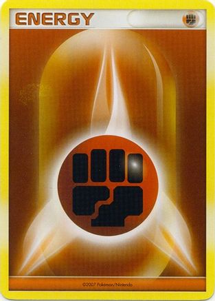 Fighting Energy (2007 Unnumbered D/P Style Non-Holo) - League & Championship Cards
