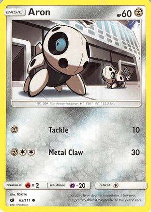 Aron 65/111 - SM Crimson Invasion
