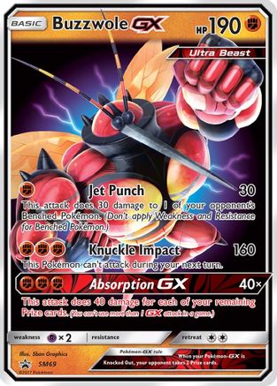 Buzzwole GX - SM69 SM69/248 - SM Promos Holofoil