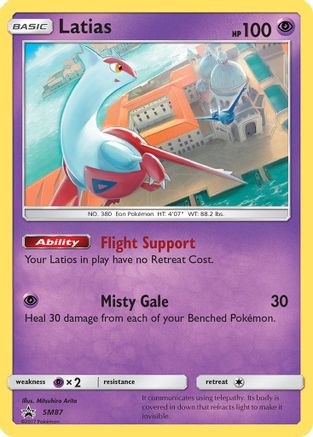 Latias SM87/248 - SM Black Star Promos Holofoil