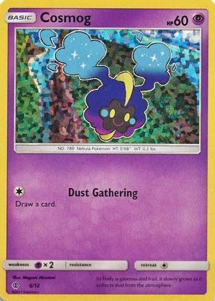Cosmog - 6/12 6/12 - McDonalds Promos 2017 Holofoil
