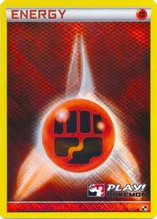 Fighting Energy - 110/114 (Play! Pokemon) 110 - League & Championship Cards Holofoil