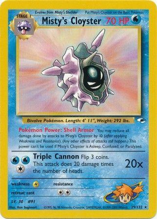 Misty's Cloyster 29/132
