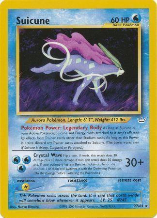 Suicune 27/64 - Neo Revelation Unlimited