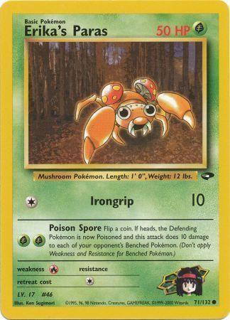 Erika's Paras 71/132 - Gym Challenge Unlimited