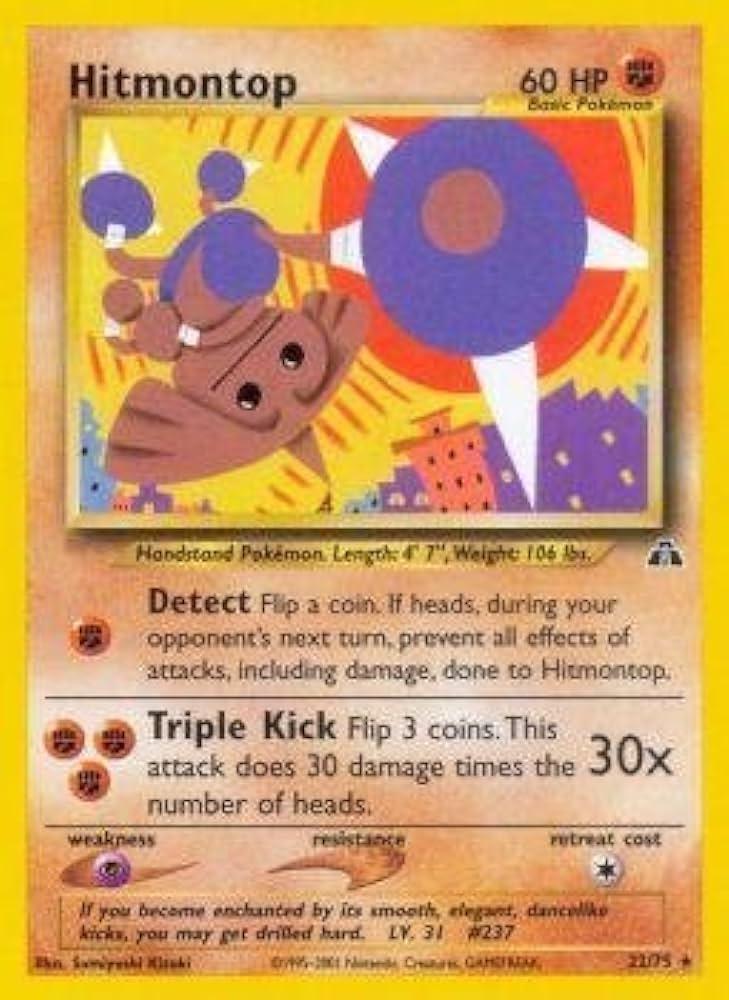 Hitmontop 22/75 - Neo Discovery Unlimited