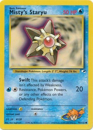 Misty's Staryu 90/132 - Gym Heroes Unlimited