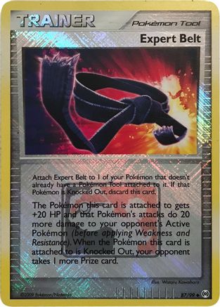 Expert Belt - 87/99 (League Promo) 87 - League & Championship Cards Reverse Holofoil