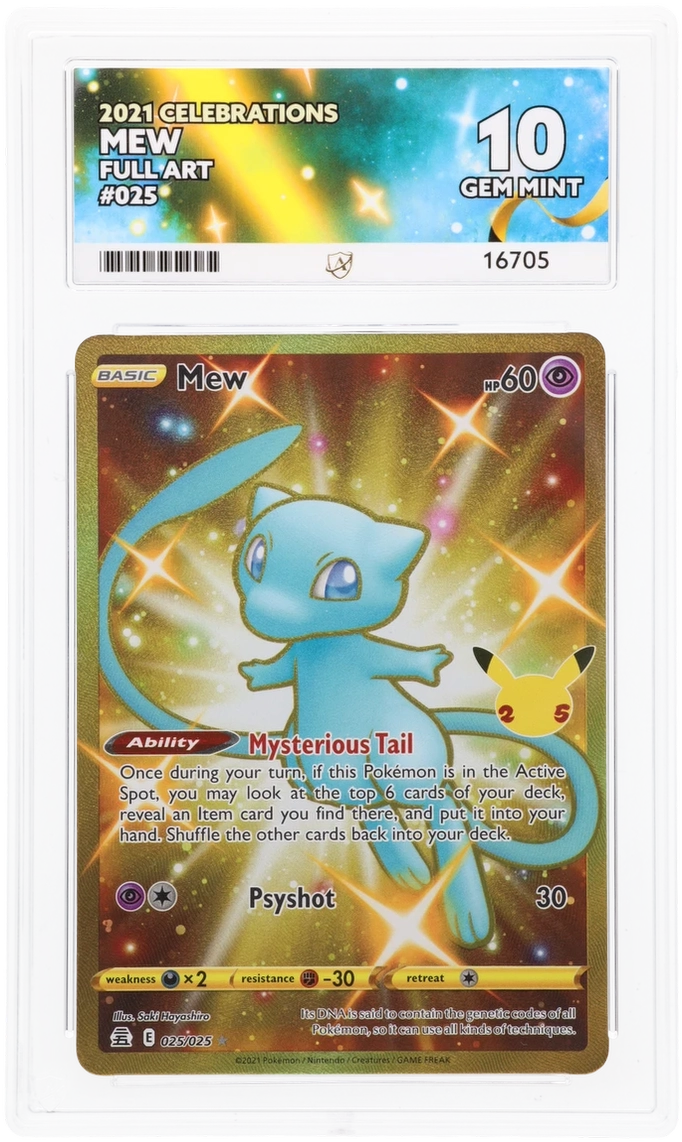 ACE 10 - Mew - 025/025 - Celebrations