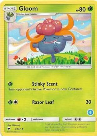 Gloom (6) 5 - SM Trainer Kit Alolan Sandslash & Alolan Ninetales