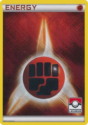 Fighting Energy (2011 Pokemon League) - League & Championship Cards Holofoil