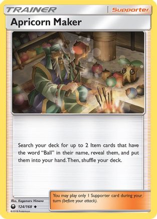 Apricorn Maker 124/168 - SM Celestial Storm Reverse Holofoil