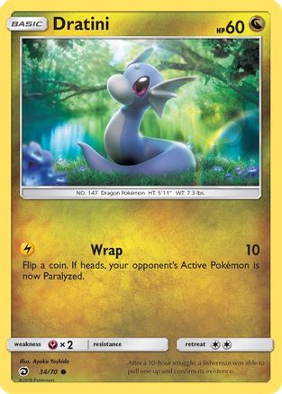 Dratini (34) 34/70 - Dragon Majesty