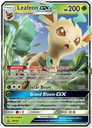 Leafeon-GX SM146/248 - SM Black Star Promos Holofoil