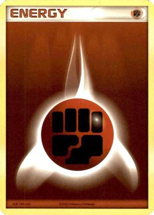Fighting Energy (2005 Unnumbered) - League & Championship Cards