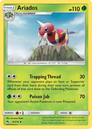 Ariados 10/214 - SM Lost Thunder