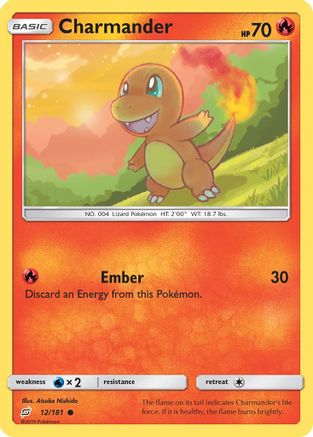 Charmander (12) 12/181 - SM Team Up