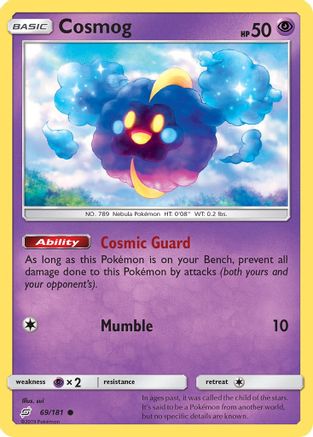 Cosmog 69/181 - SM Team Up