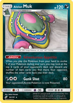 Alolan Muk 84/181 - SM Team Up