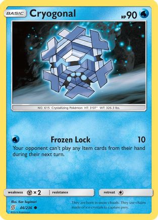 Cryogonal 46/236 - SM Unified Minds Reverse Holofoil