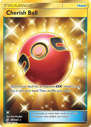 Cherish Ball (Secret) 250/236 - SM Unified Minds Holofoil