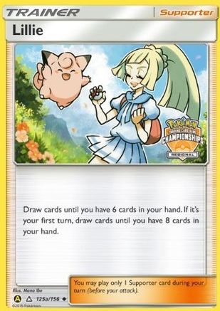Lillie - 125a/156 (Regional Championships) 125a/156 - Ultra Prism Reverse Holofoil