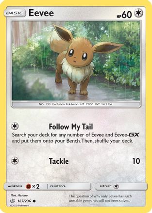 Eevee - 167/236 167/236 - SM Cosmic Eclipse