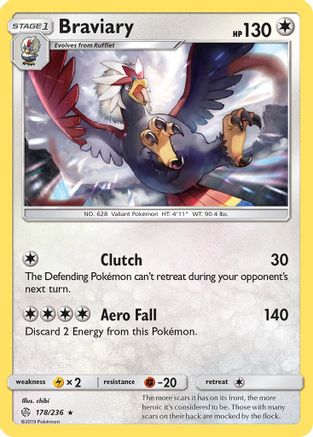 Braviary 178/236 - SM Cosmic Eclipse