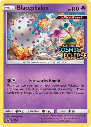 Blacephalon - SM221 (Prerelease) SM221/248 - SM Promos Holofoil