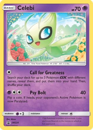 Celebi - SM224 SM224/248 - SM Promos Holofoil