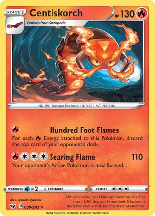 what pokemon set has 202 cards Trading Card Game 001/202 Celebi V : Rare Holo V Card : Sword & Shield (Base Set) Weakness Lightning 2 Resistance Fighting Yamper (073/202) [Sword & Shield: